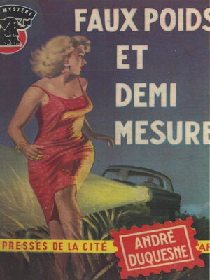 cover image of Faux poids et demi-mesure